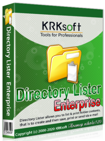 Скачать Directory Lister 2.40 Enterprise Edition (2020) РС | RePack & Portable by TryRooM торрент