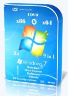 Windows 7 SP1 x86/x64 Ru 9 in 1 Origin-Upd 01.2017 by OVGorskiy 1DVD (2017)  