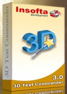Insofta 3D Text Commander 3.0.3 Portable by DrillSTurneR [Multi/Ru] 