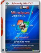 Windows 7 SP1 Ultimate x86/x64 [Updates V.9.0] by YelloSOFT (2017)  