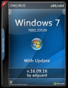 Windows 7 SP1 with Update (x86-x64) AIO [26in2] adguard v.16.09.16 (2016)  /  