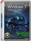 Windows 7 Ultimate SP1 x86/x64 Elgujakviso Edition v.27.05.17 (2017)  