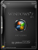 Windows 7 SP1 AIO [13in1] v1 by yahoo002 x86/x64 v.26.05.17 (2017) Русский торрент