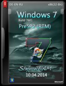 Windows 7 Build 7601 SP1 (RTM) -  StaforceTEAM (10/04/2014) (x86) [DE-EN-RU] 