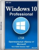 Microsoft Windows 10 Professional 10.0.14393 Version 1607    Microsoft VLSC (2016)  