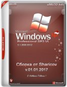 Windows XP Pro SP3 VL Ru x86 by Sharicov v.01.01.2017 (2017)  