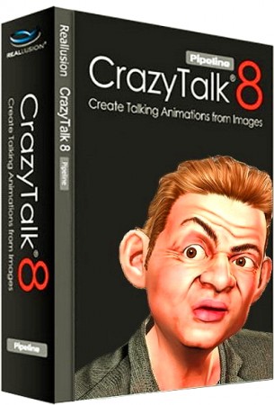 Reallusion CrazyTalk Pipeline 8.03.1620.1 + Resource Pack (2016) 