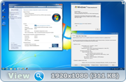 Windows 7 SP1 Ru 9 in 1 Origin-Upd 05.2016 by OVGorskiy 1DVD (x86/x64) (2016) 