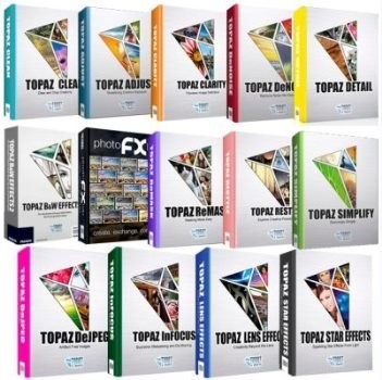 Topaz Labs Photoshop Plugins Bundle 2016 (19.11.2016) RePack by D!akov (2016) 