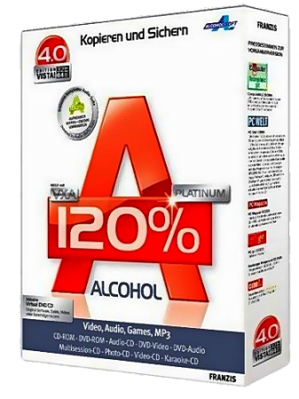 Alcohol 120% 2.0.3.9811 Free Edition RePack by KpoJIuK (2017) 