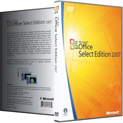 Microsoft Office 2007 SP3 Select Edition 12.0.6766.5000 RePack by KpoJIuK (2017) 