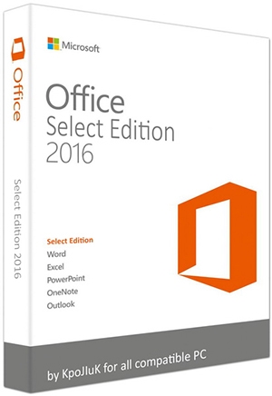 Microsoft Office 2016 Select Edition 16.0.4498.1000 RePack by KpoJIuK (2017) 