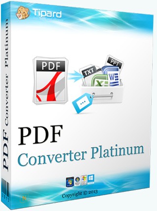 Tipard PDF Converter Platinum 3.3.12 RePack (2017)  / 