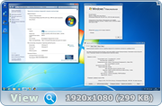 Microsoft Windows 7 SP1 x86/x64 Ru 9 in 1 Origin-Upd 09.2017 by OVGorskiy 1DVD (2017) 