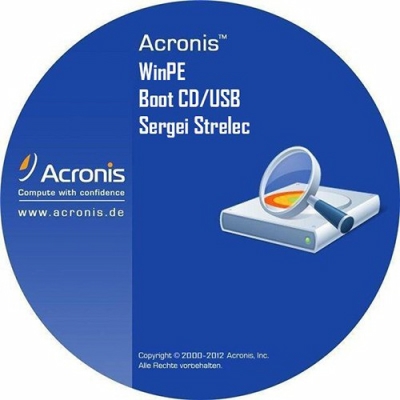 Acronis WinPE Boot CD/USB Sergei Strelec (x64) v. 2017.09.21 (2017) 