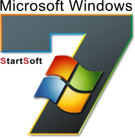 Windows 7 SP1 AIO Plus Office 2007 Release By StartSoft 62-2017 (2017) 