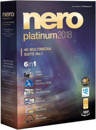 Nero 2018 Platinum 19.0.07300 Full RePack (2017) Multi / 