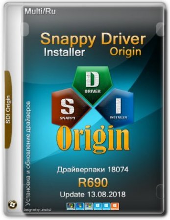 Скачать Snappy Driver Installer Origin R709 [Драйверпаки 20010] (2020) PC торрент
